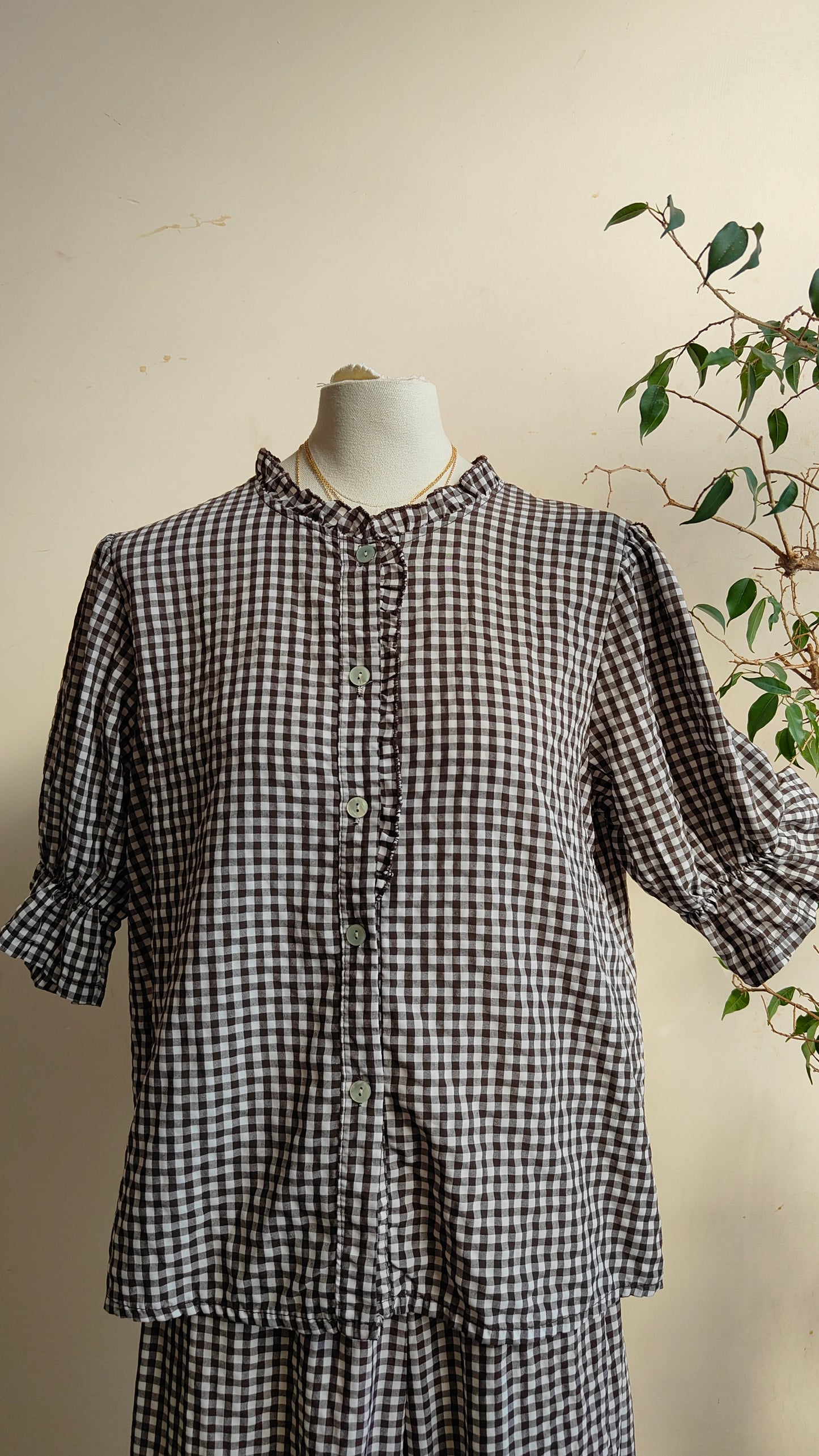 Camicia Vichy mood