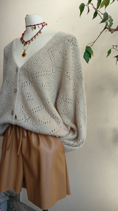 Cardigan Crème