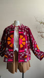Giacca Boho con Tasche Laterali