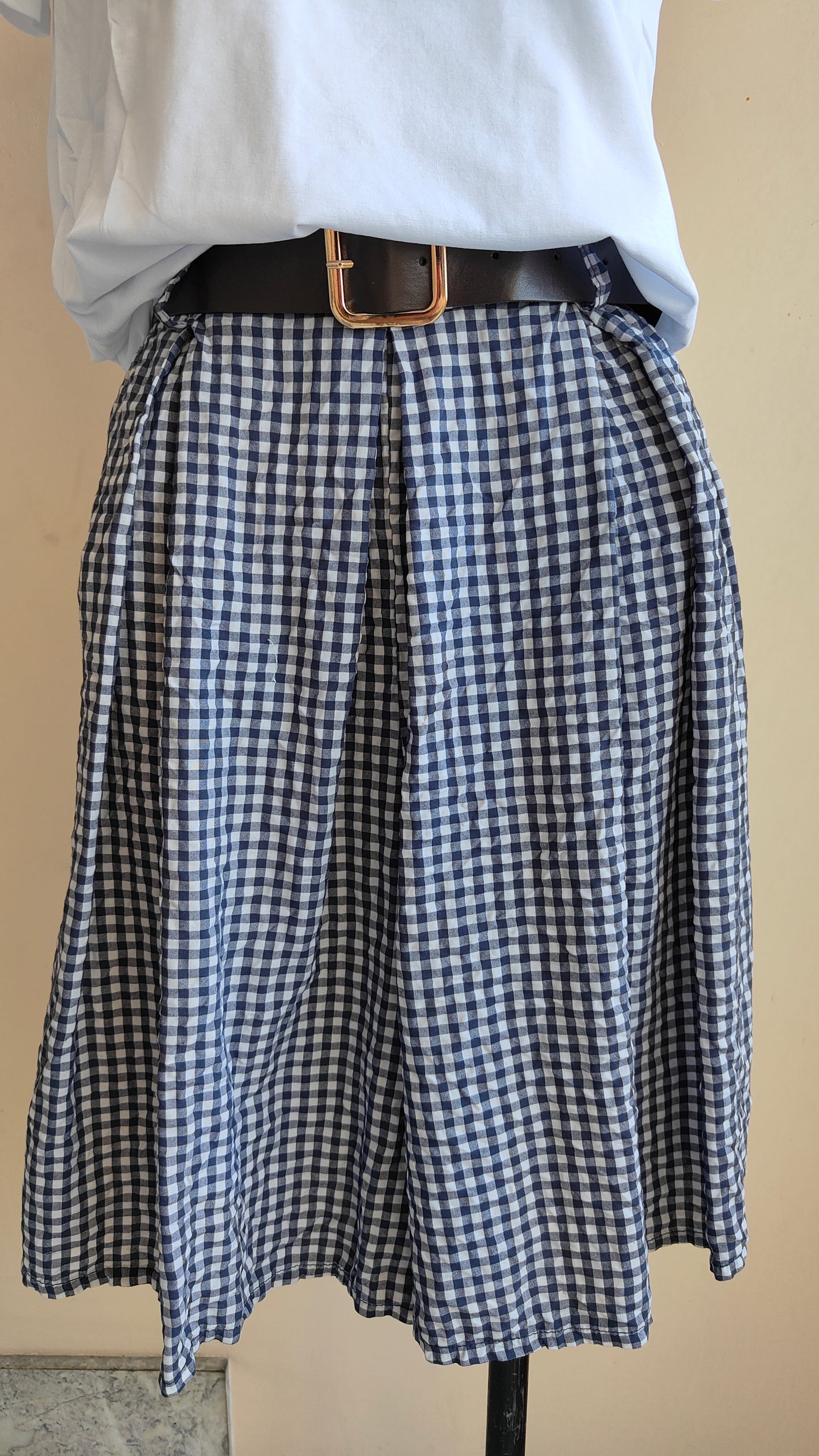 Gonna Pantalone Vichy Romance