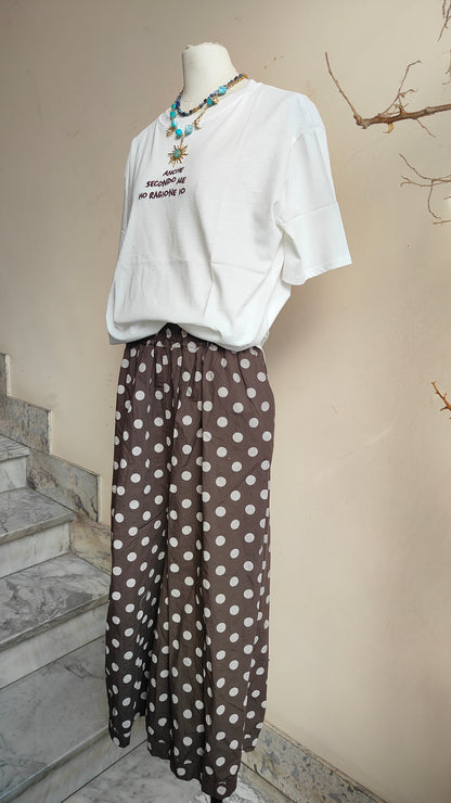 Pantaloni Pois Balloon