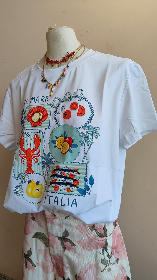 T-shirt Mare Italia