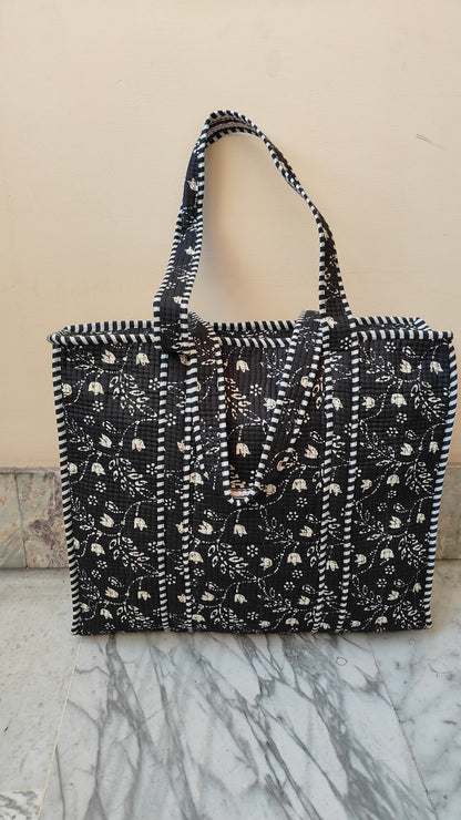 Borsa Trapuntata in Cotone – Maxi