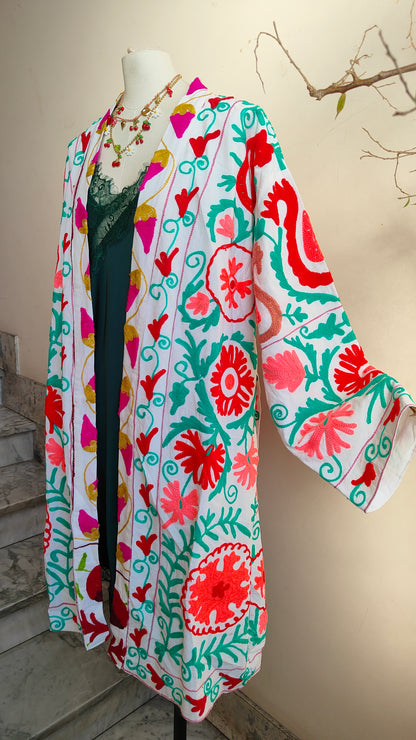 Kimono Statement Ricamato