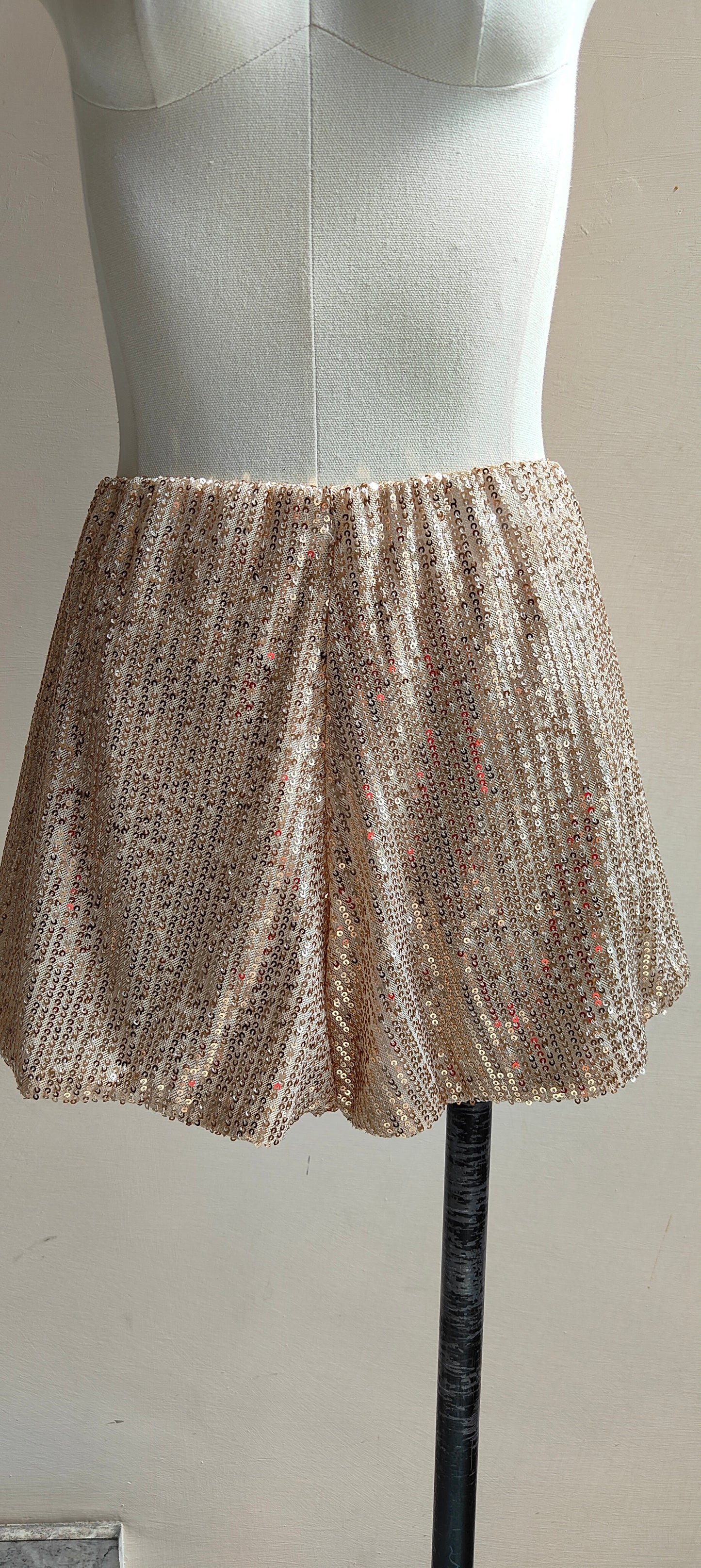 Short paillettes