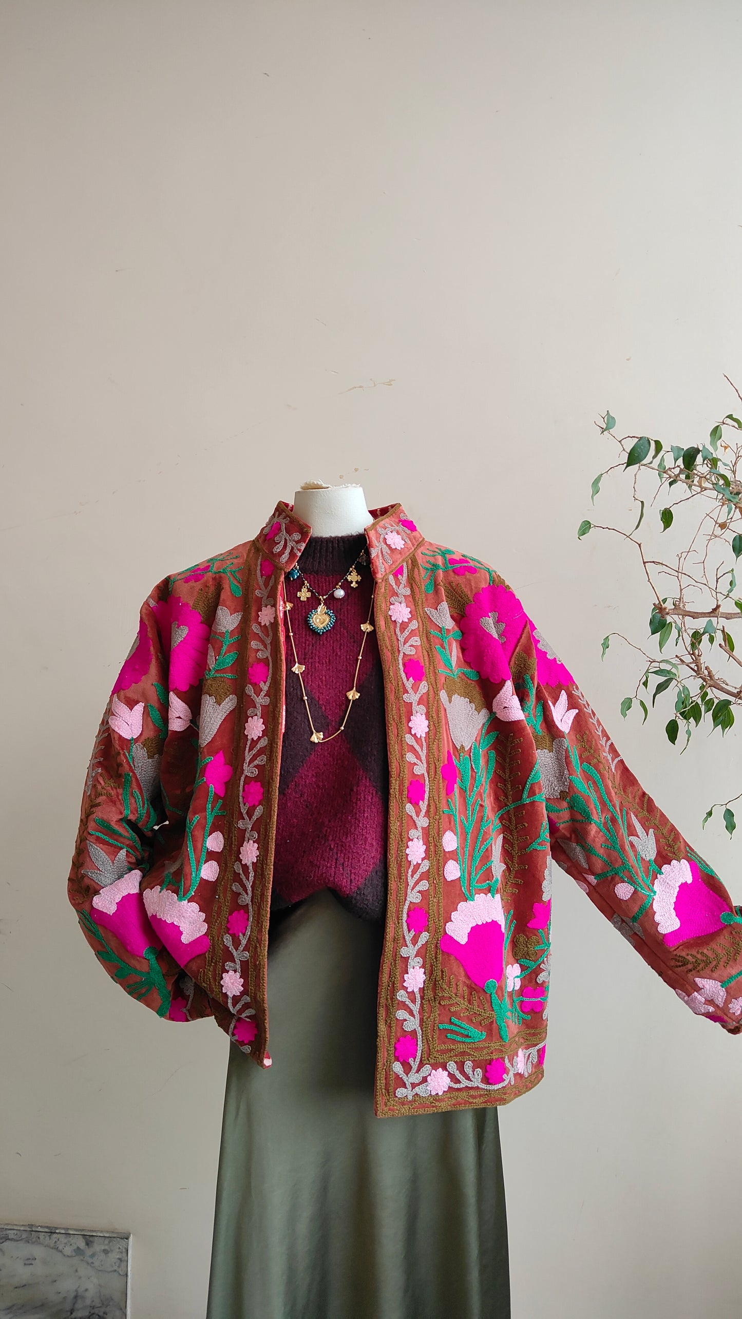 Giacca Boho Reversibile