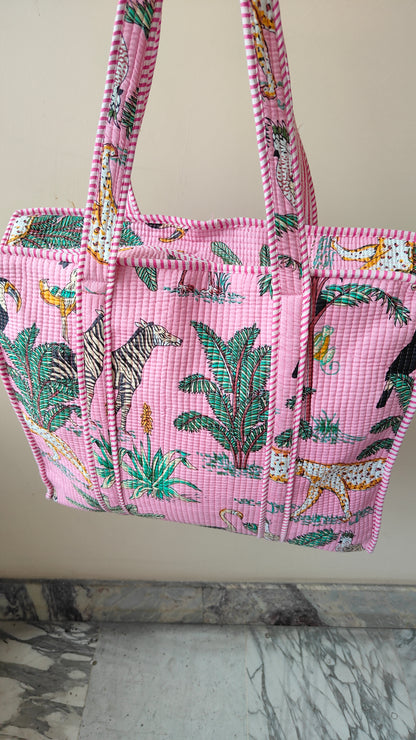 Borsa Trapuntata in Cotone – Maxi