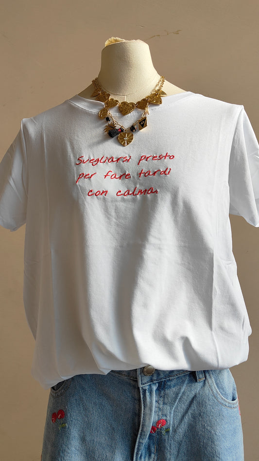 T-shirt Con Calma