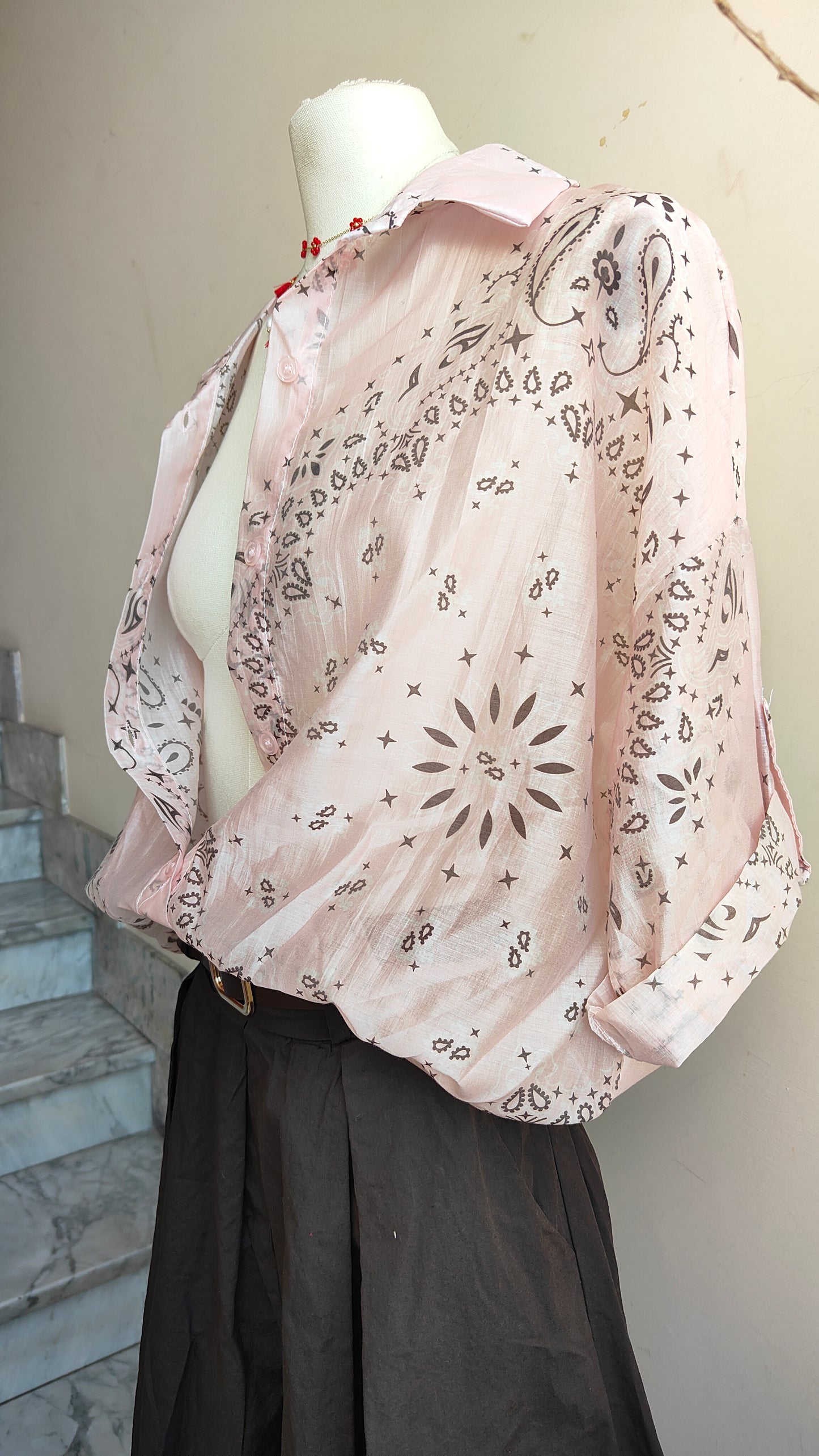 Camicia Bandana Chic