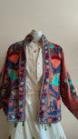 Giacca Boho con Tasche Laterali