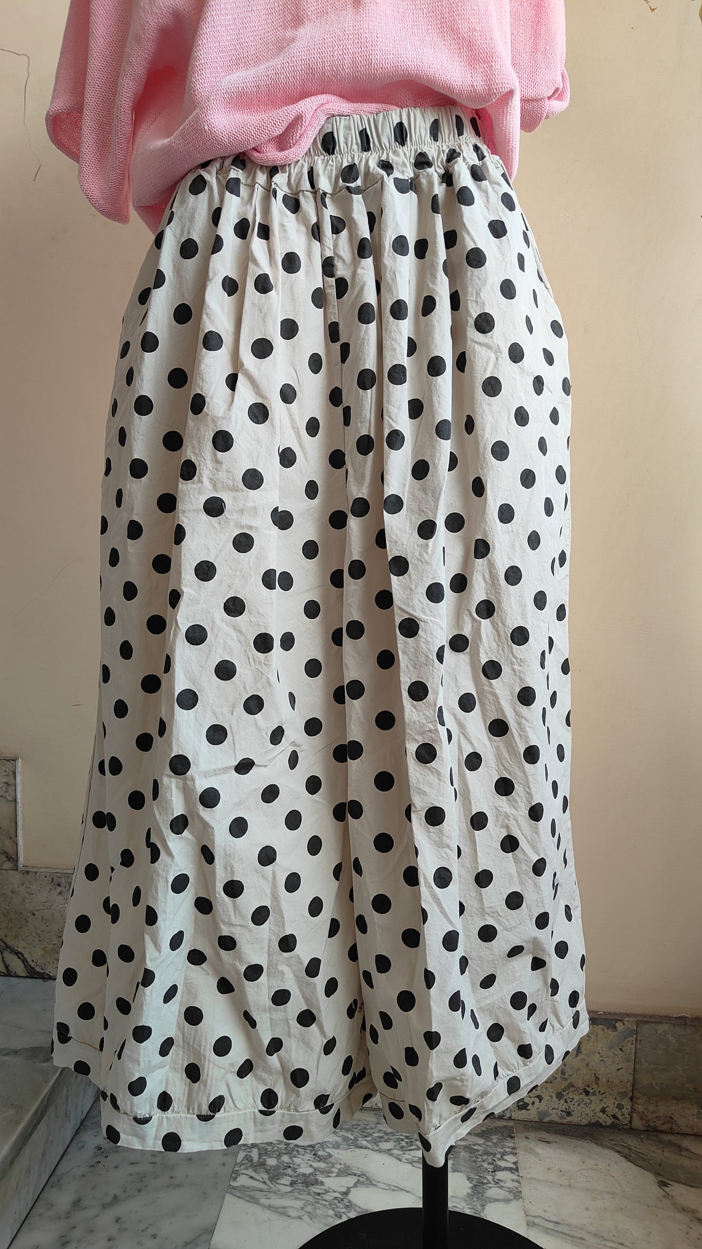 Pantaloni Pois Balloon