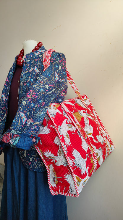 Borsa Trapuntata in Cotone – Maxi