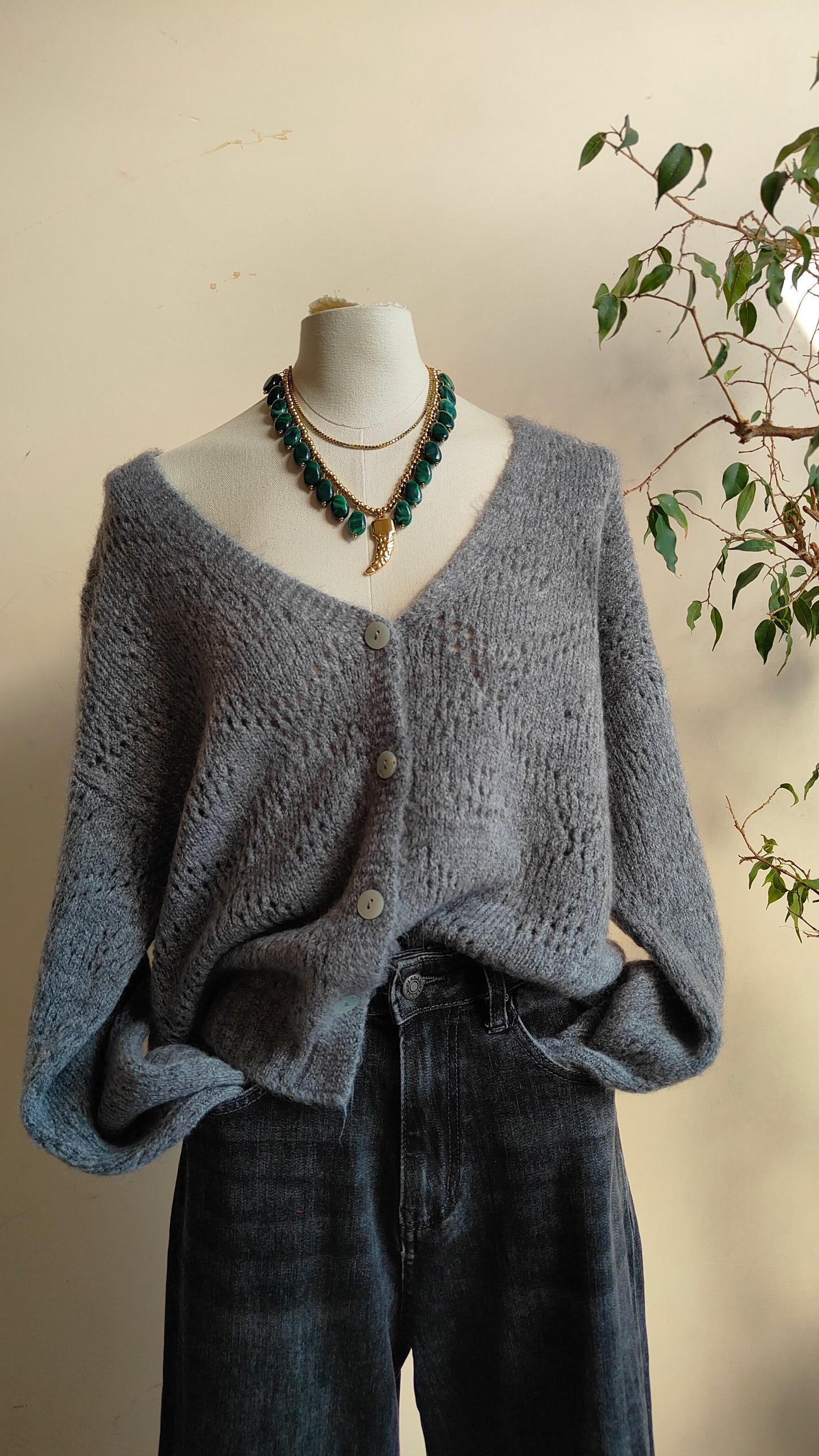 Cardigan Crème
