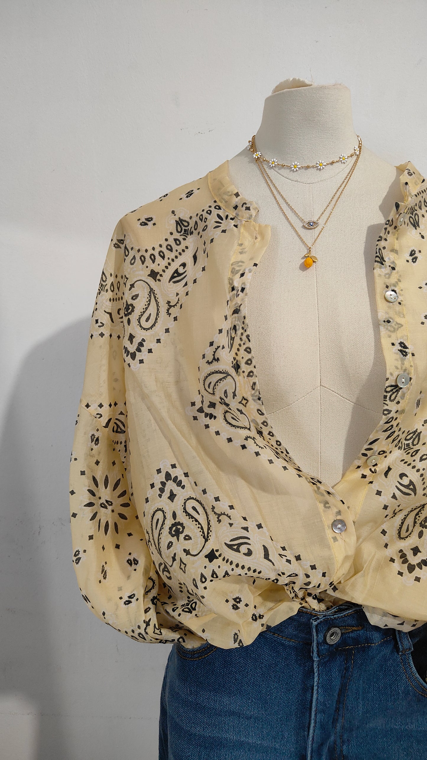 Camicia Bandana Chic