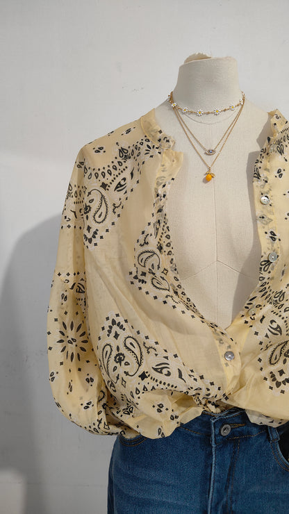 Camicia Bandana Chic