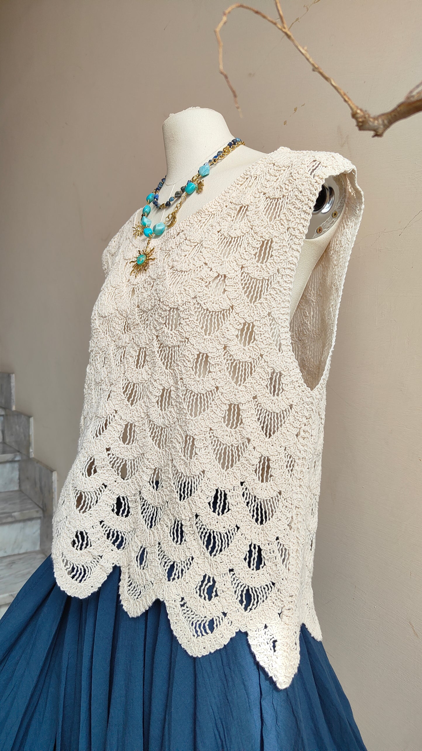 Top Crochet Boho