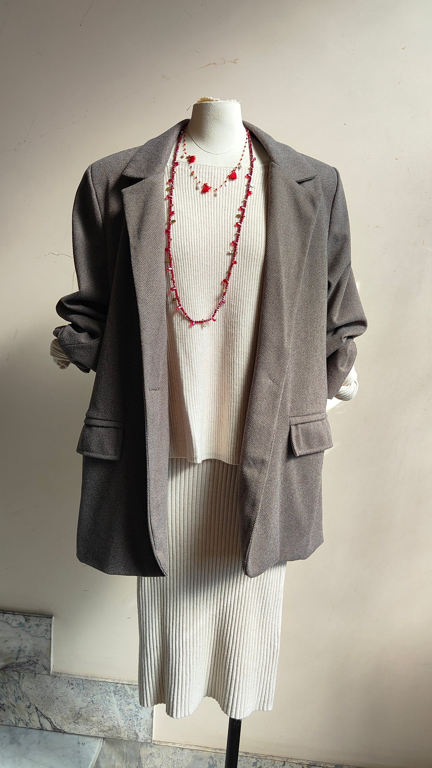 Blazer Ecru