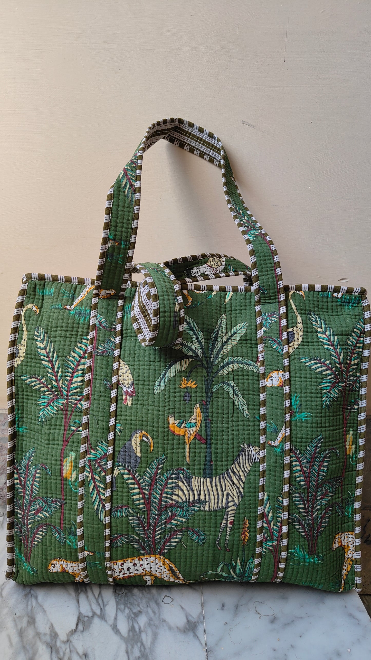 Borsa Trapuntata in Cotone – Maxi