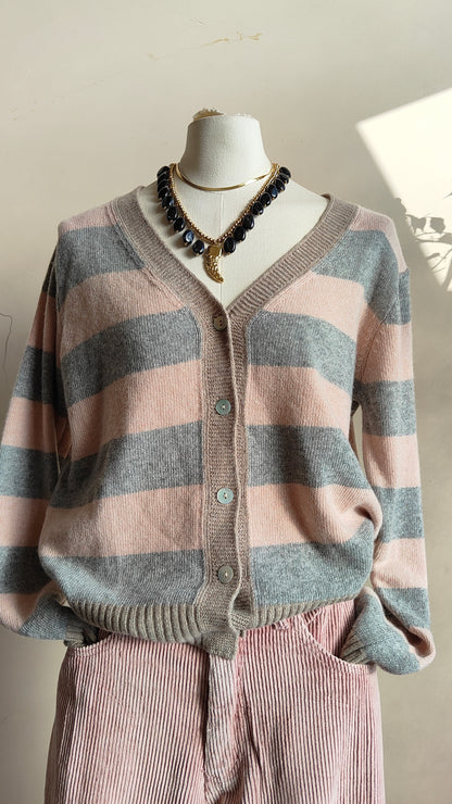 Cardigan Riviera a righe