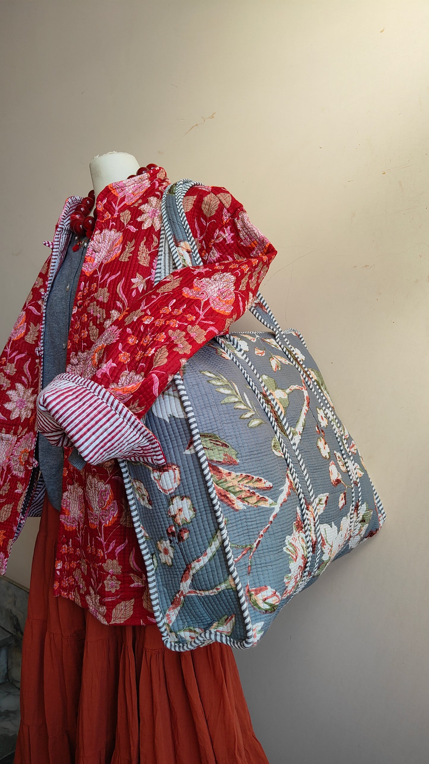 Borsa Trapuntata in Cotone – Maxi