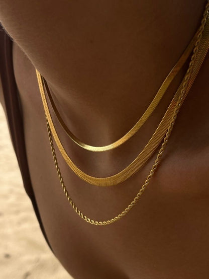 Collana intreccio fine