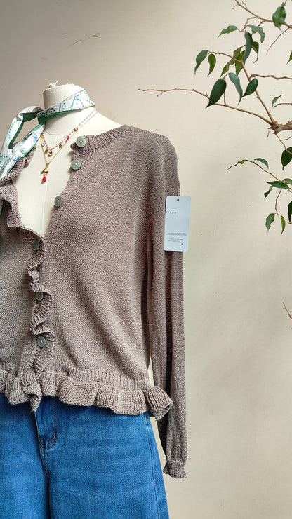 Cardigan rouge