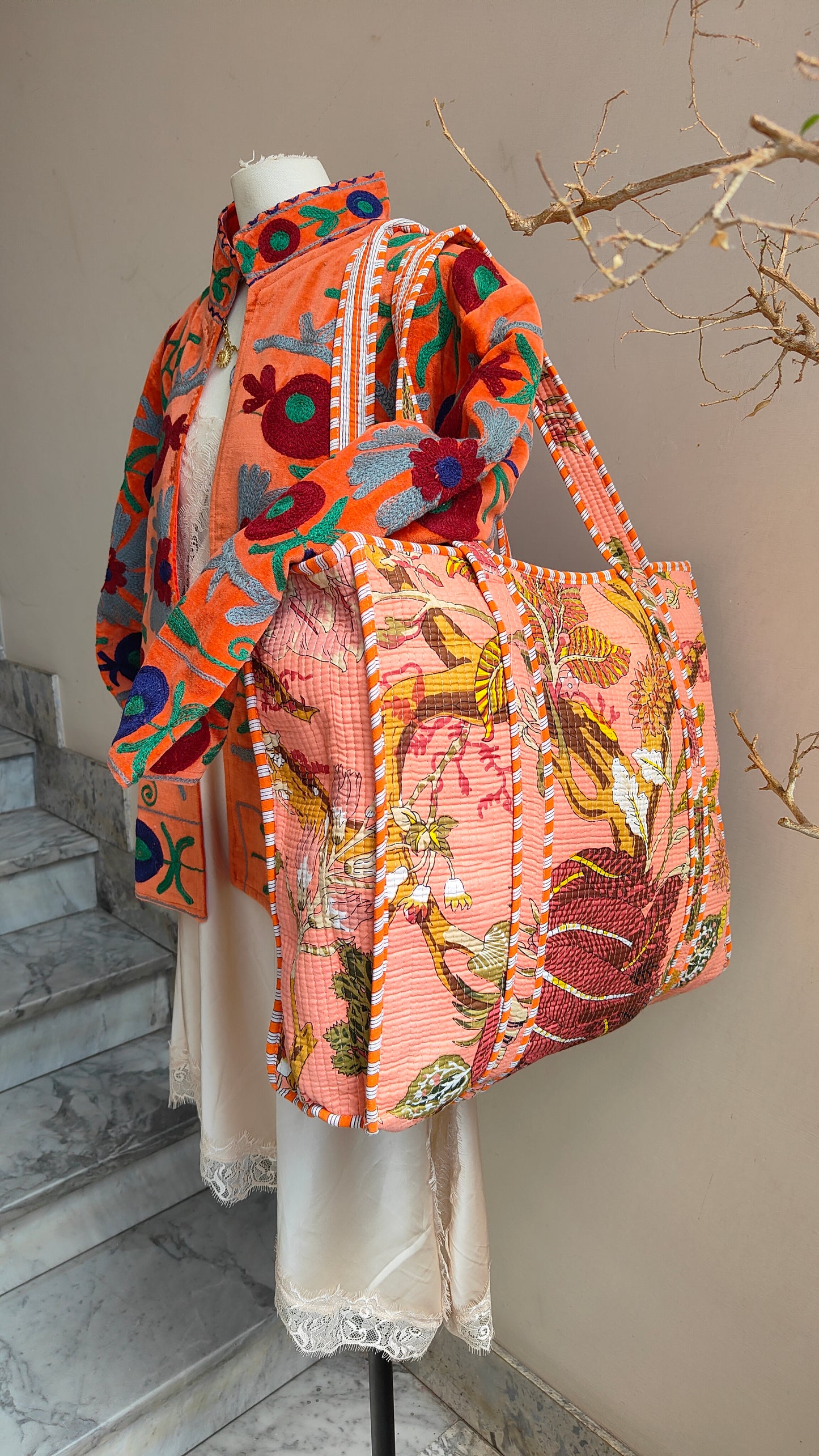 Borsa Trapuntata in Cotone – Maxi