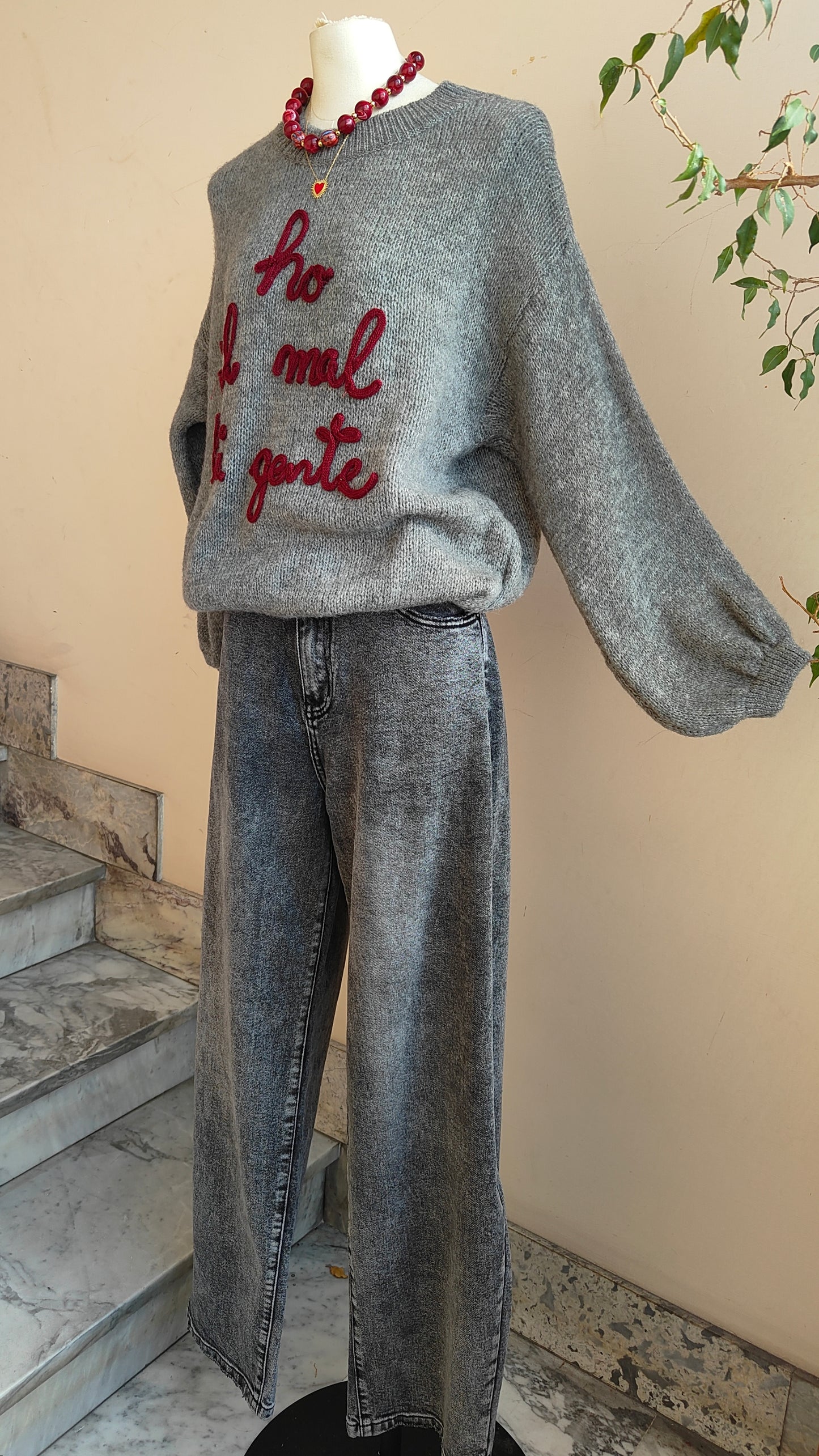 Maglia “Ho il mal di gente”