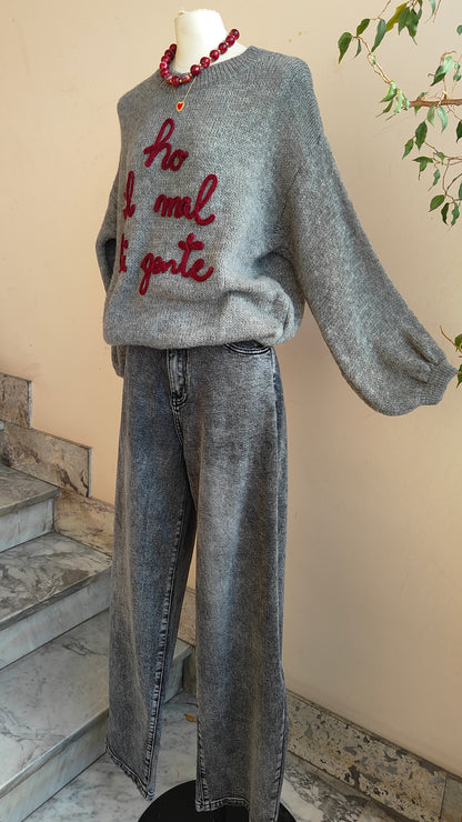 Maglia “Ho il mal di gente”