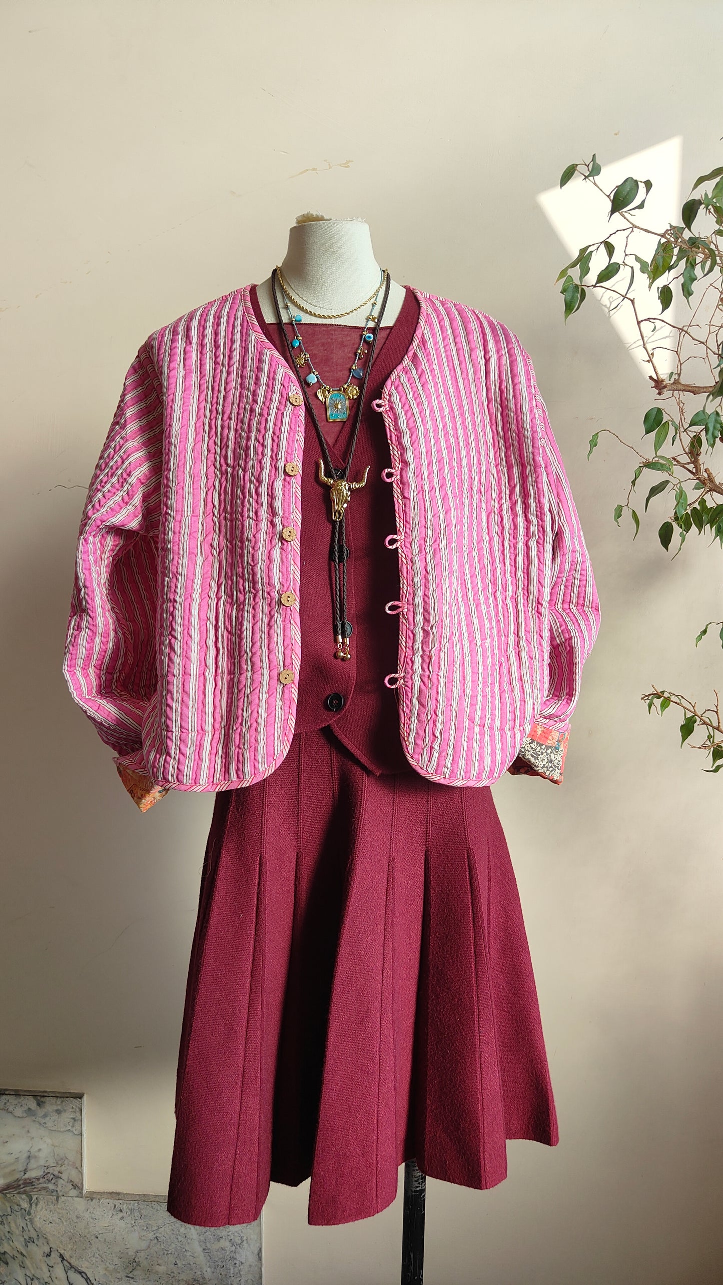 Giacca Funfair double-face