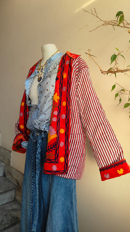 Giacca Boho Reversibile