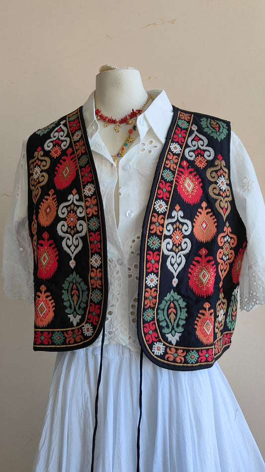 Gilet Reversibile Intreccio