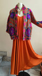 Giacca Boho con Tasche Laterali