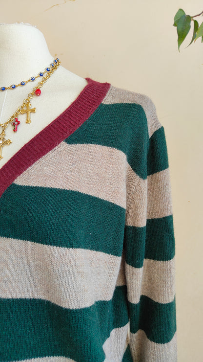 Cardigan Riviera a righe