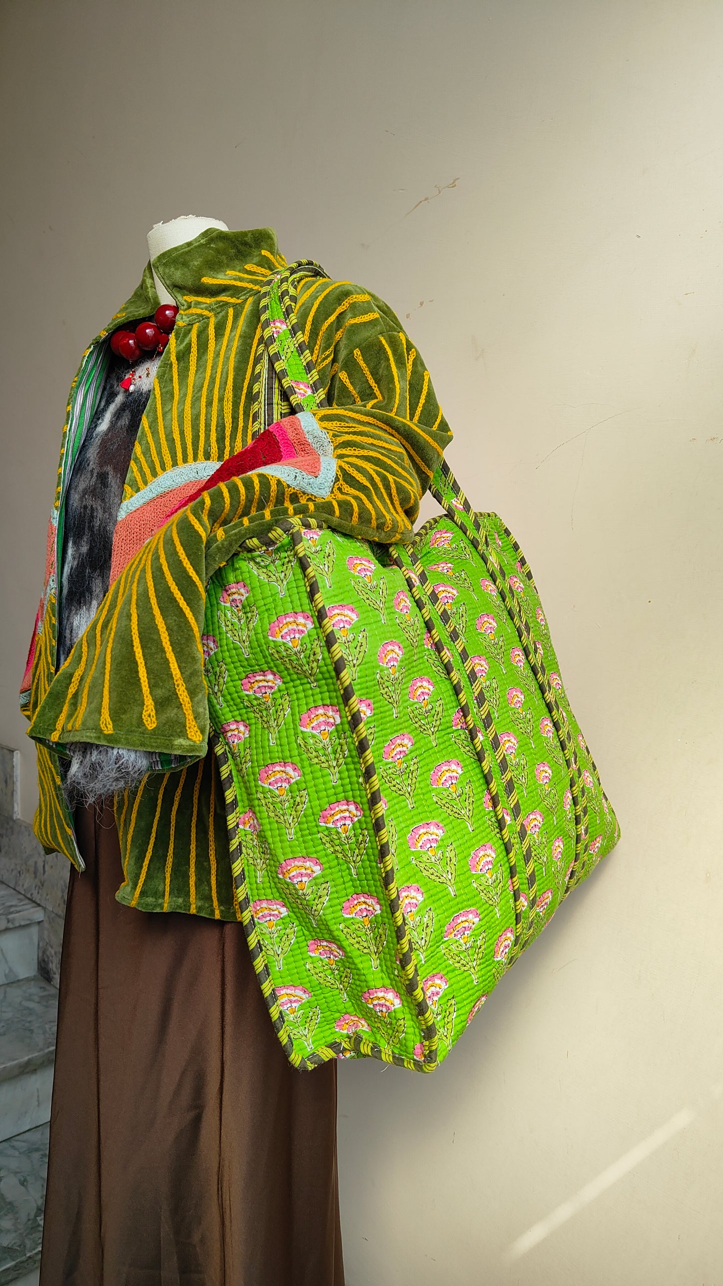 Borsa Trapuntata in Cotone – Maxi