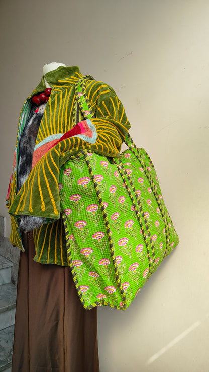 Borsa Trapuntata in Cotone – Maxi