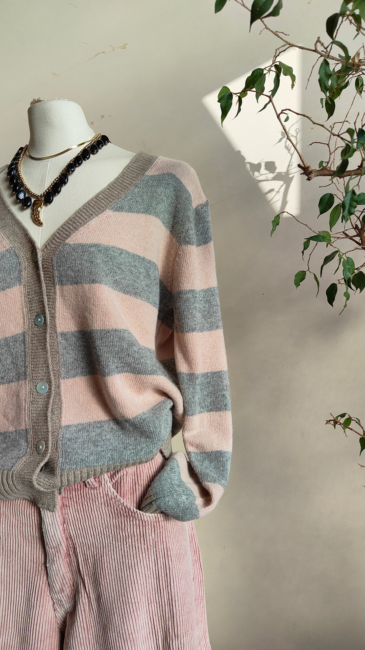 Cardigan Riviera a righe