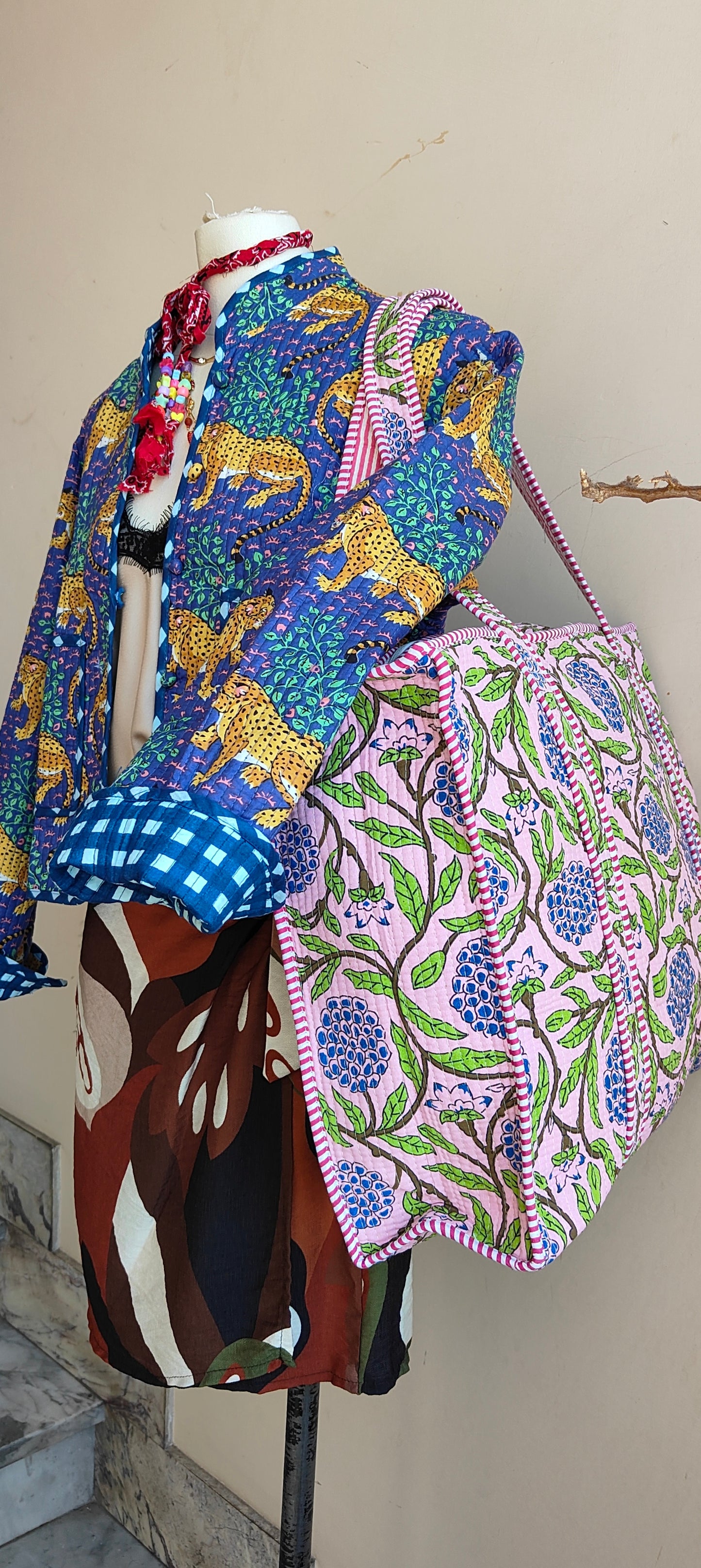 Borsa Trapuntata in Cotone – Maxi