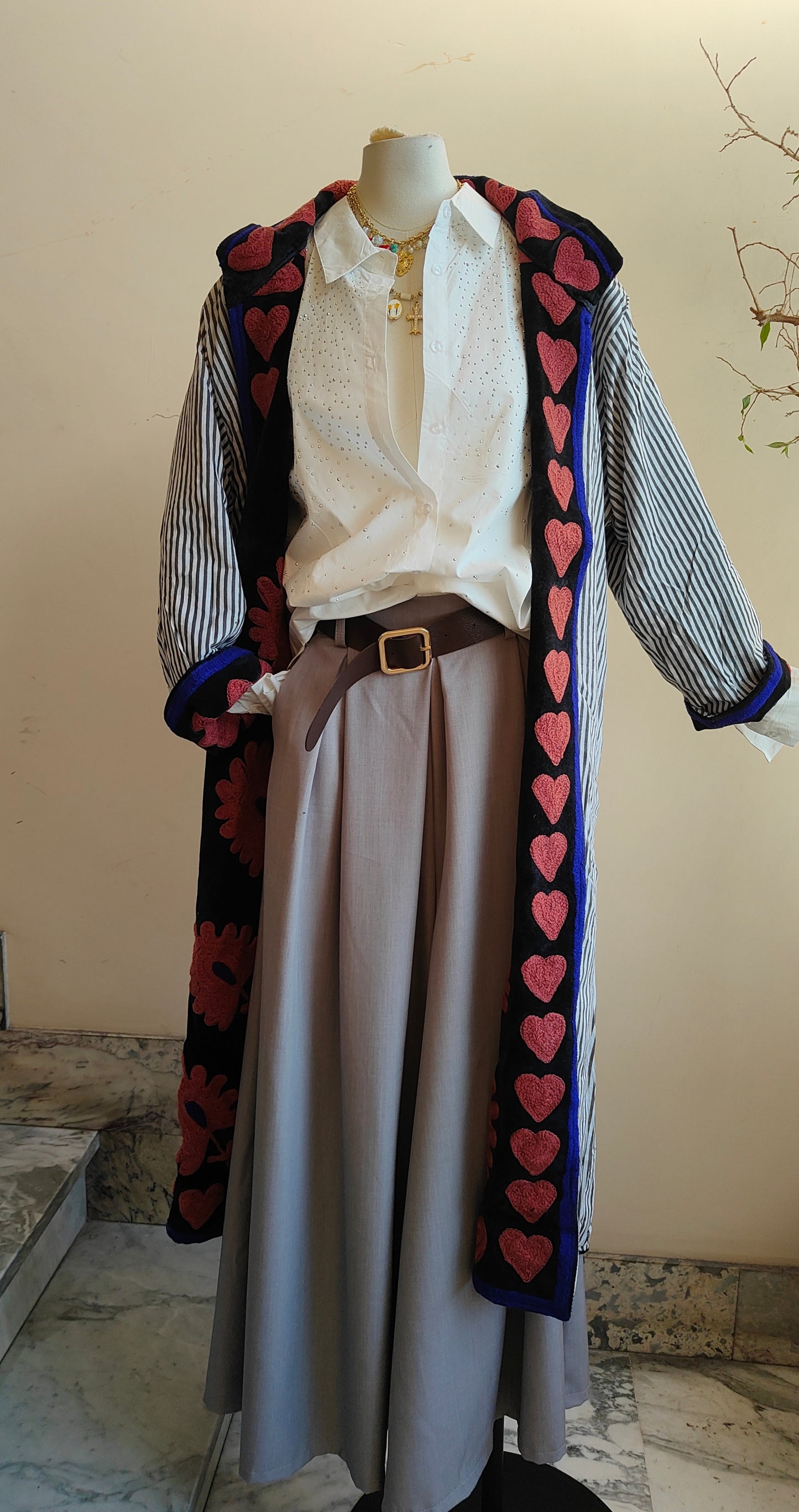 Giacca Boho lungo