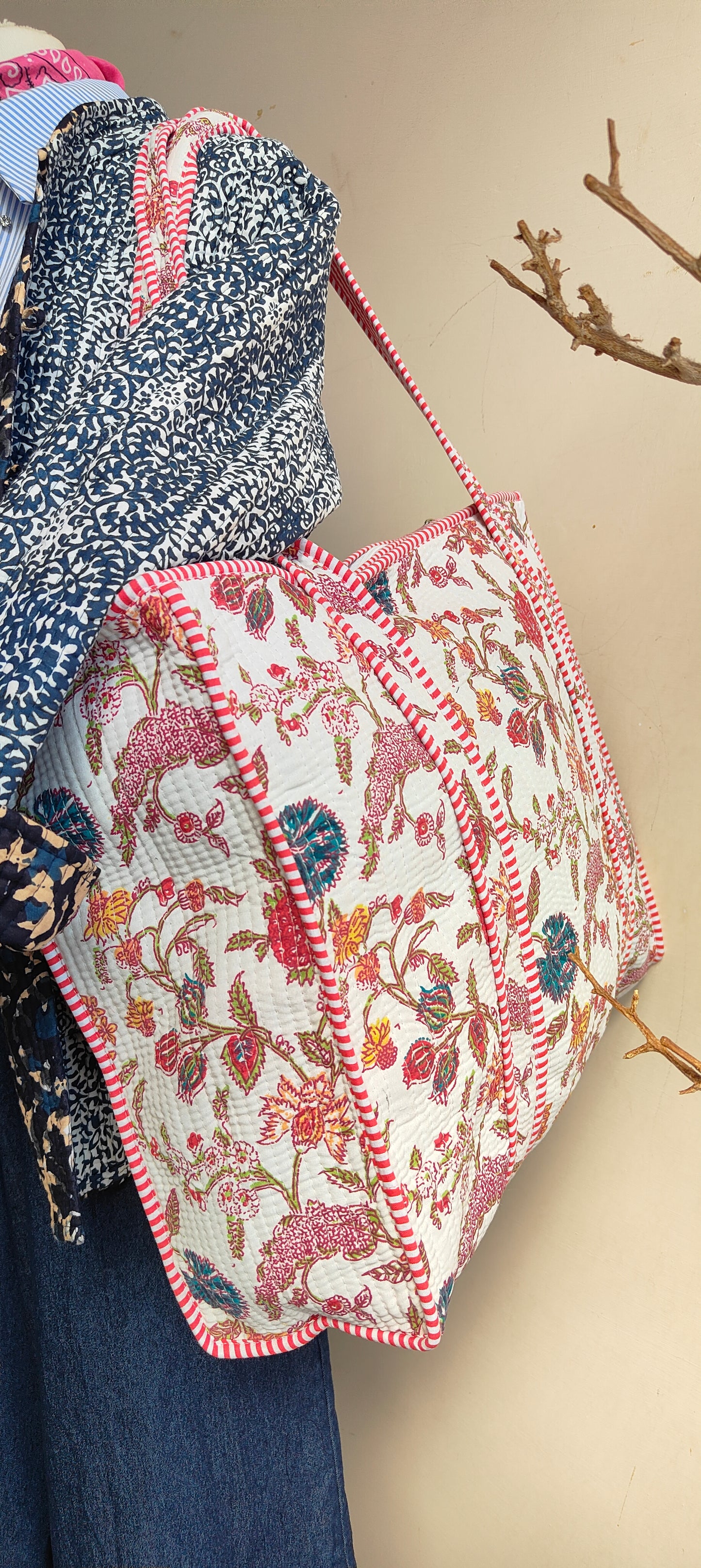 Borsa Trapuntata in Cotone – Maxi