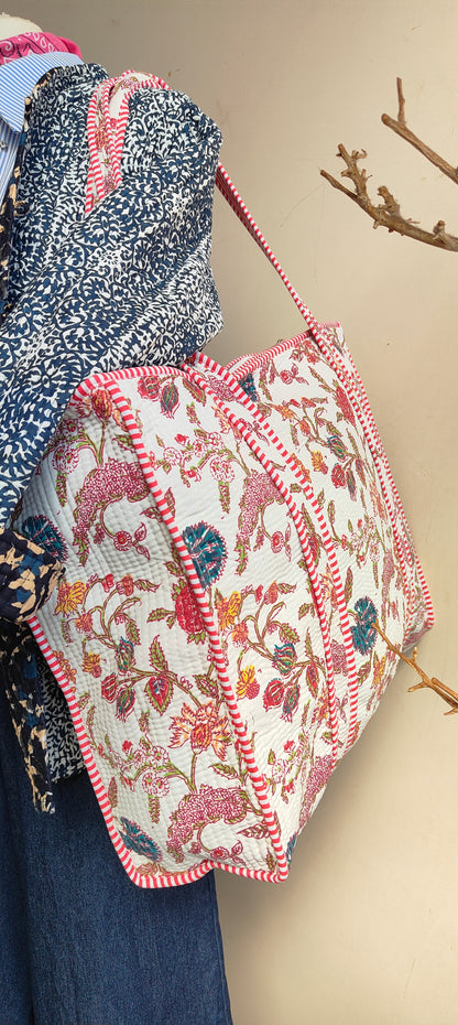 Borsa Trapuntata in Cotone – Maxi