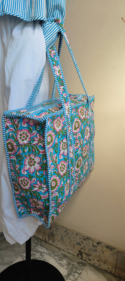 Borsa Trapuntata in Cotone – Maxi