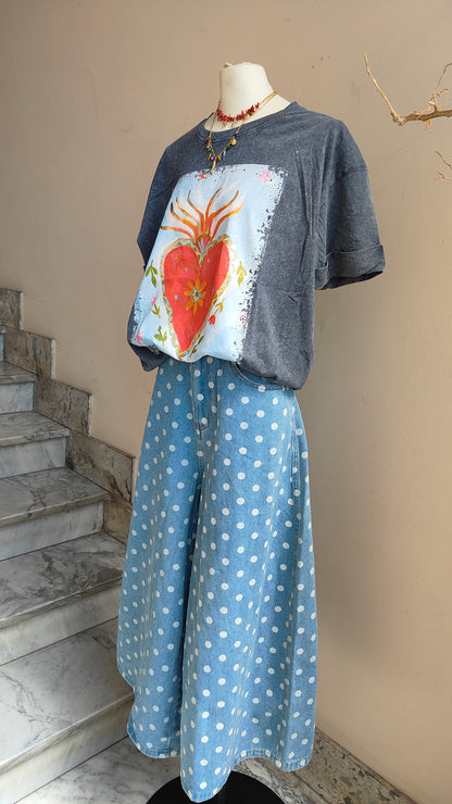 T-shirt Corazón Viva