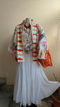 Giacca Boho con Tasche Laterali