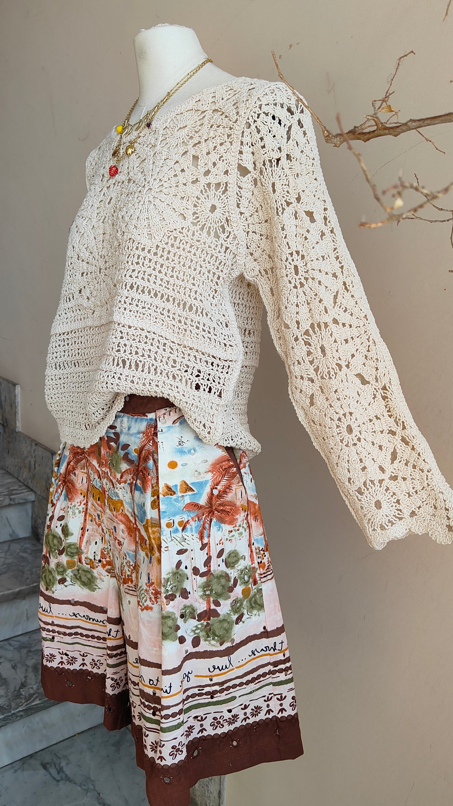 Maglia Crochet Solea