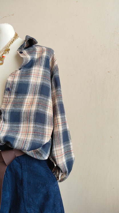CAMICIA CHECK OVERSIZE