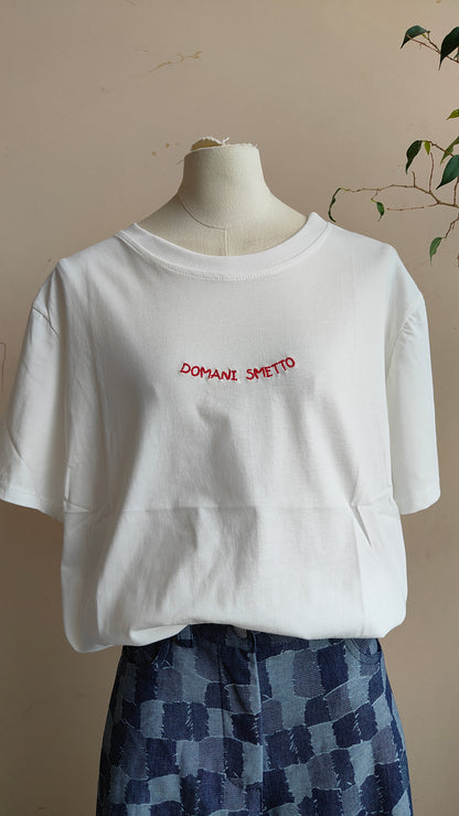T-shirt domani smetto