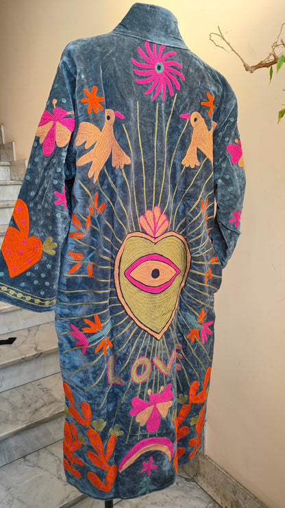 Giacca Boho lungo