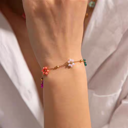Bracciale fiorellini