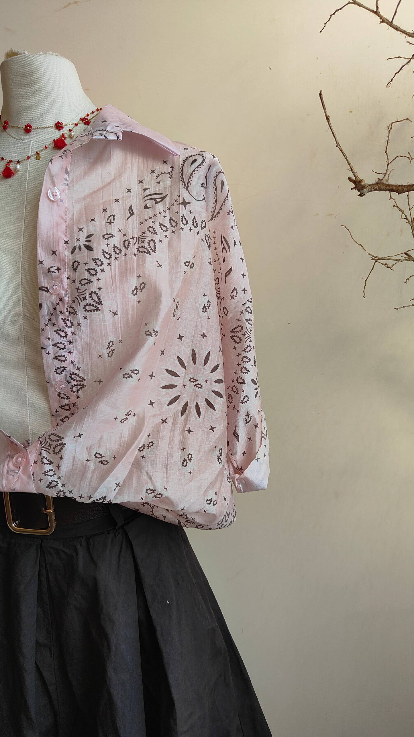 Camicia Bandana Chic